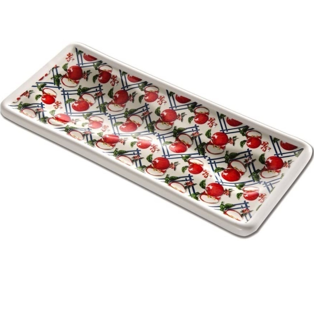 Pavilion Gift Company Apple of My Eye Designed Spoon Rest, 8-1/2 by 3-5/8-Inch